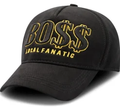 Baseball Cap - BO$$ - Zwart