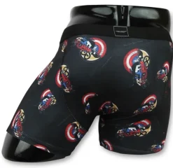 Boxershort Heren - Captain - Zwart