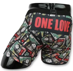 Boxershort Heren - One Love - Zwart