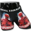 Boxershort Heren - Superhero - Zwart