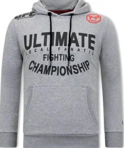 Hoodie Heren - UFC Ultimate Fighting - Grijs