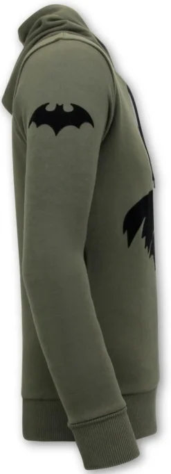 Hoodie Heren - Batman - Groen