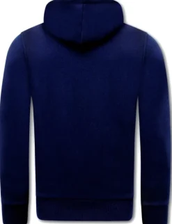 Hoodie Heren - The Rock - Blauw
