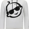 Hoodie Heren - Zwitsal Sunglasses - Wit