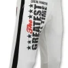Joggingbroek Heren - Muhammad Ali - Wit