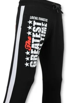 Joggingbroek Heren - Muhammad Ali - Zwart