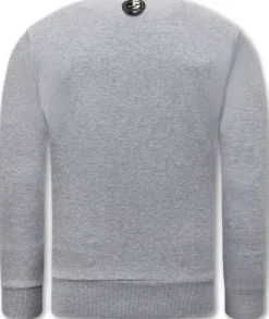 Sweater Heren - El Narco - Grijs