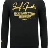 Sweater Heren - Athletic Dept. - Zwart / Goud