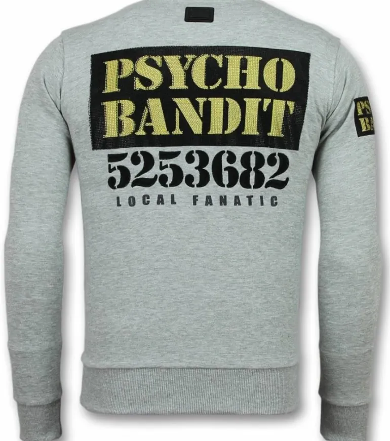 Sweater Heren - Bad Dog - Grijs