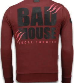 Sweater Heren - Bad Mouse - Bordeaux