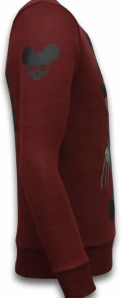 Sweater Heren - Bad Mouse - Bordeaux