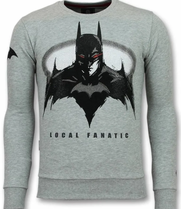 Sweater Heren - Badman - Grijs