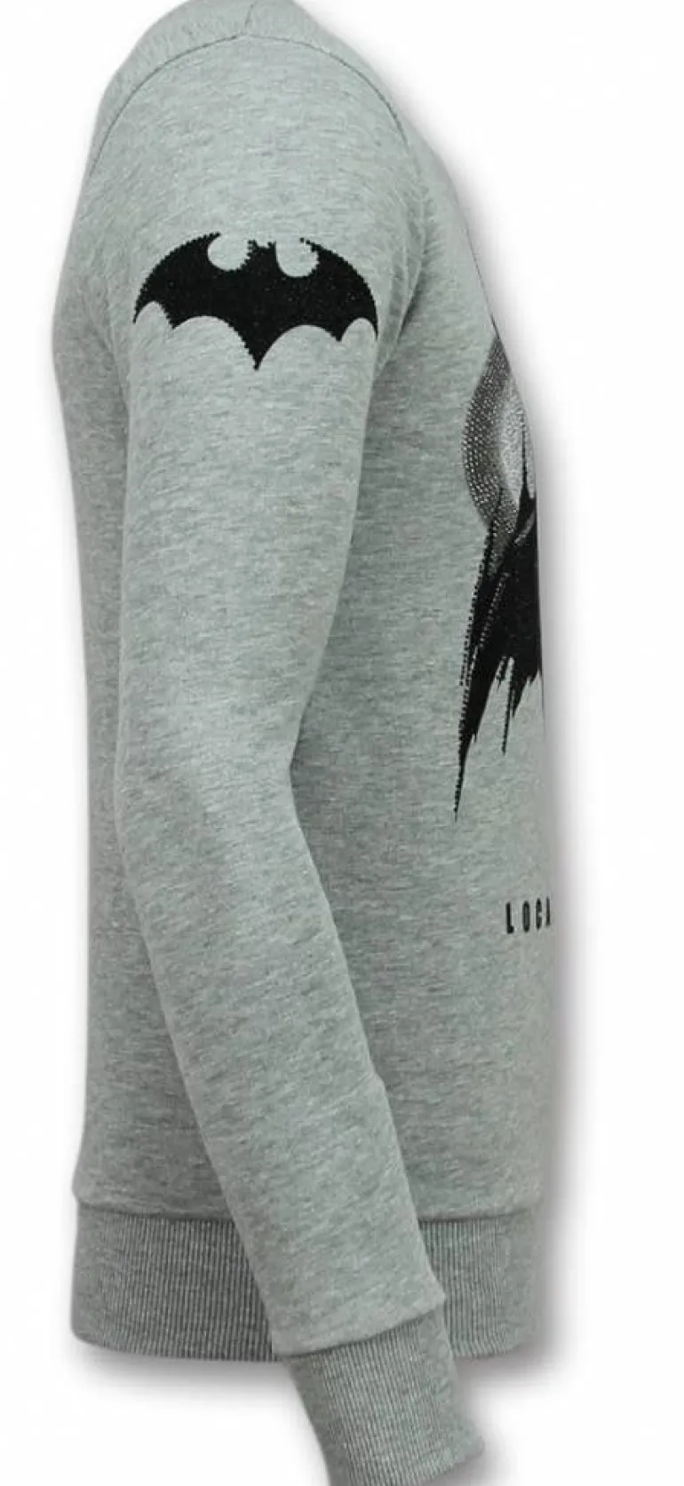 Sweater Heren - Badman - Grijs