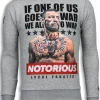 Sweater Heren - Conor Notorious - Grijs