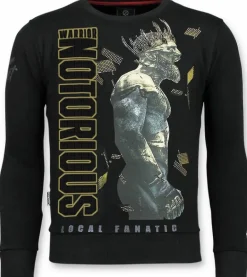 Sweater Heren - Conor Notorious - Zwart