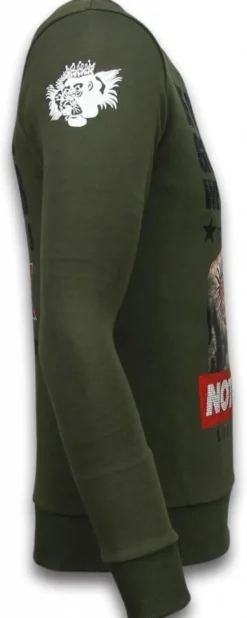 Sweater Heren - Conor Notorious - Groen