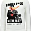Sweater Heren - Daffy Montana - Wit