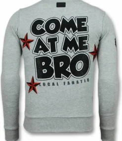 Sweater Heren - Fight Club Spike - Grijs