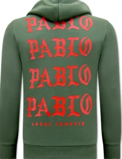 Sweater Heren - I Feel Like Bablo - Groen