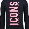 Sweater Heren - ICONS Vertical - Blauw
