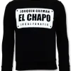 Sweater Heren - Joaquin Guzman El Chapo - Zwart