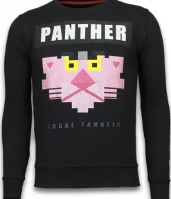 Sweater Heren - Lookin' For A Cougar - Zwart