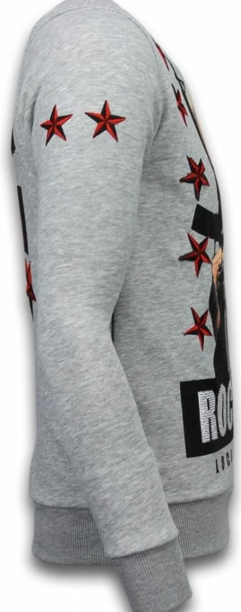 Sweater Heren - Marilyn Rockstar - Grijs