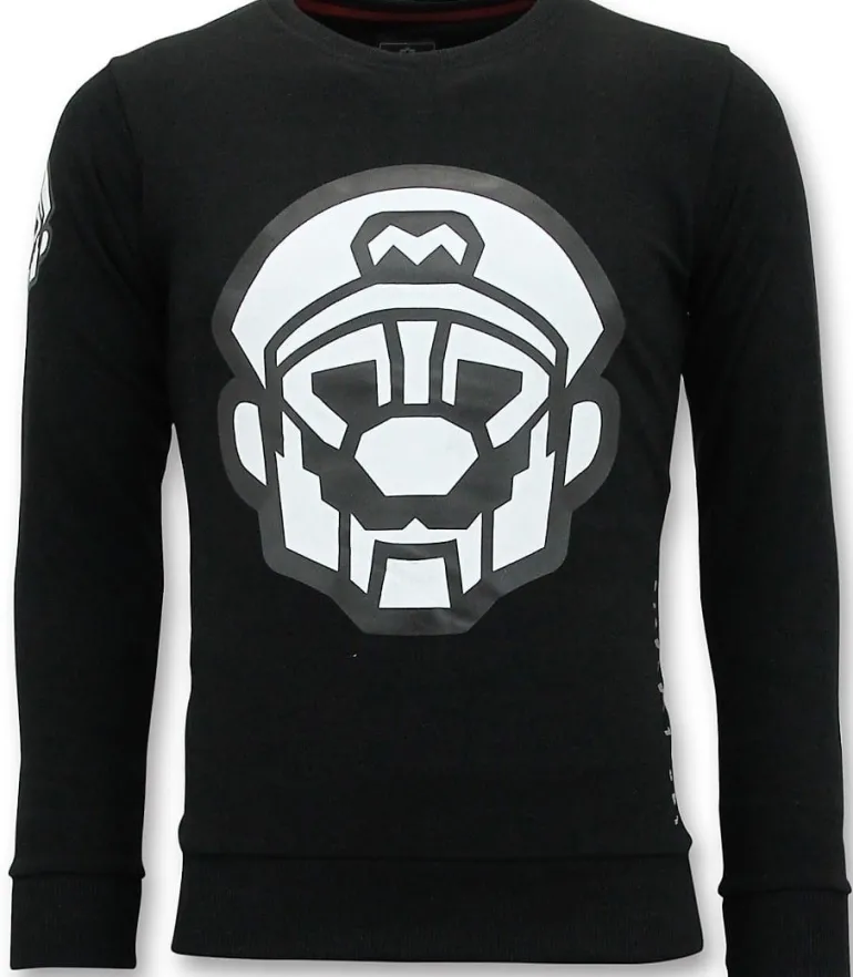 Sweater Heren - Mario - Zwart