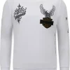 Sweater Heren - MC Honor & Loyalty - Wit