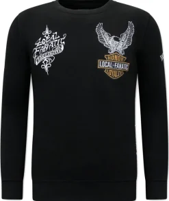Sweater Heren - MC Honor & Loyalty - Zwart
