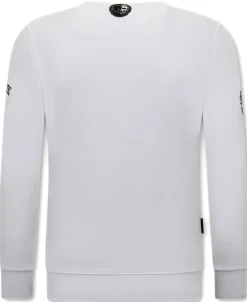 Sweater Heren - MC Honor & Loyalty - Wit