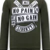 Sweater Heren - Mc No Pain No Gain 1% - Groen