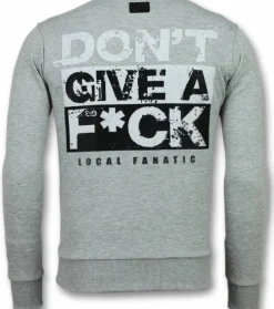 Sweater Heren - MFCKR! - Grijs