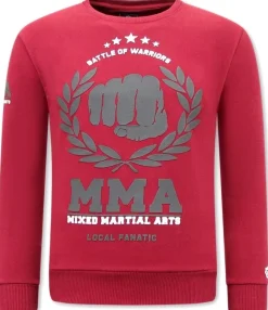 Sweater Heren - MMA Fighter - Bordeaux