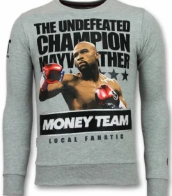 Sweater Heren - Money Team Champion - Grijs