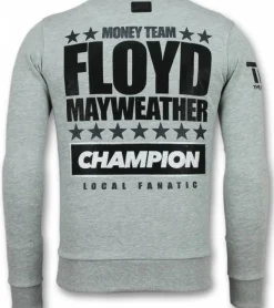 Sweater Heren - Money Team Champion - Grijs