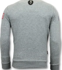 Sweater Heren - NASA - Grijs