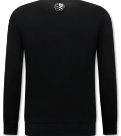 Sweater Heren - NASA International - Zwart