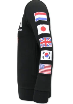 Sweater Heren - NASA International - Zwart