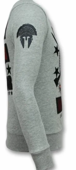 Sweater Heren - Notorious Warrior - Grijs