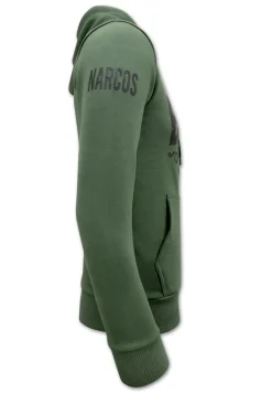 Sweater Heren - Pablo Escobar - Groen