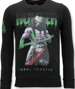 Sweater Heren - Predator Hunter - Zwart