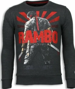 Sweater Heren - Rambo - Antraciet