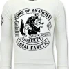 Sweater Heren - Sons Of Anarchy - Wit
