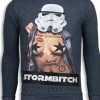 Sweater Heren - Stormbitch - Blauw