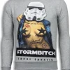 Sweater Heren - Stormbitch - Grijs