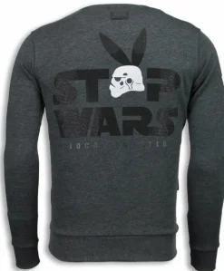 Sweater Heren - Stormbitch - Antraciet