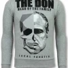 Sweater Heren - The Don Skull - Grijs