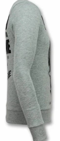 Sweater Heren - The Don Skull - Grijs