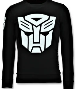 Sweater Heren - Transformers - Zwart